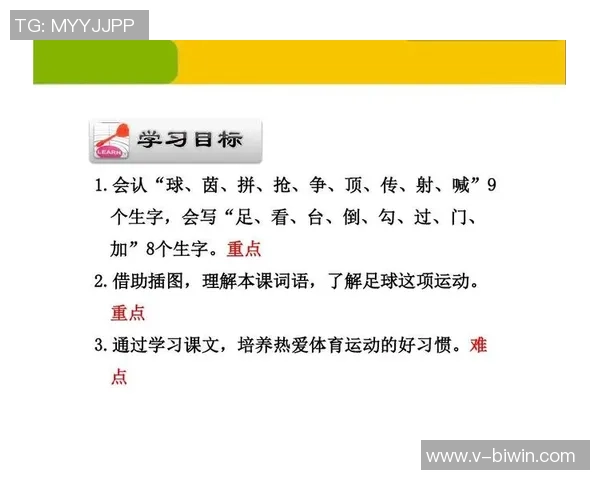 小学课文中的足球精神与团队合作的重要性探讨